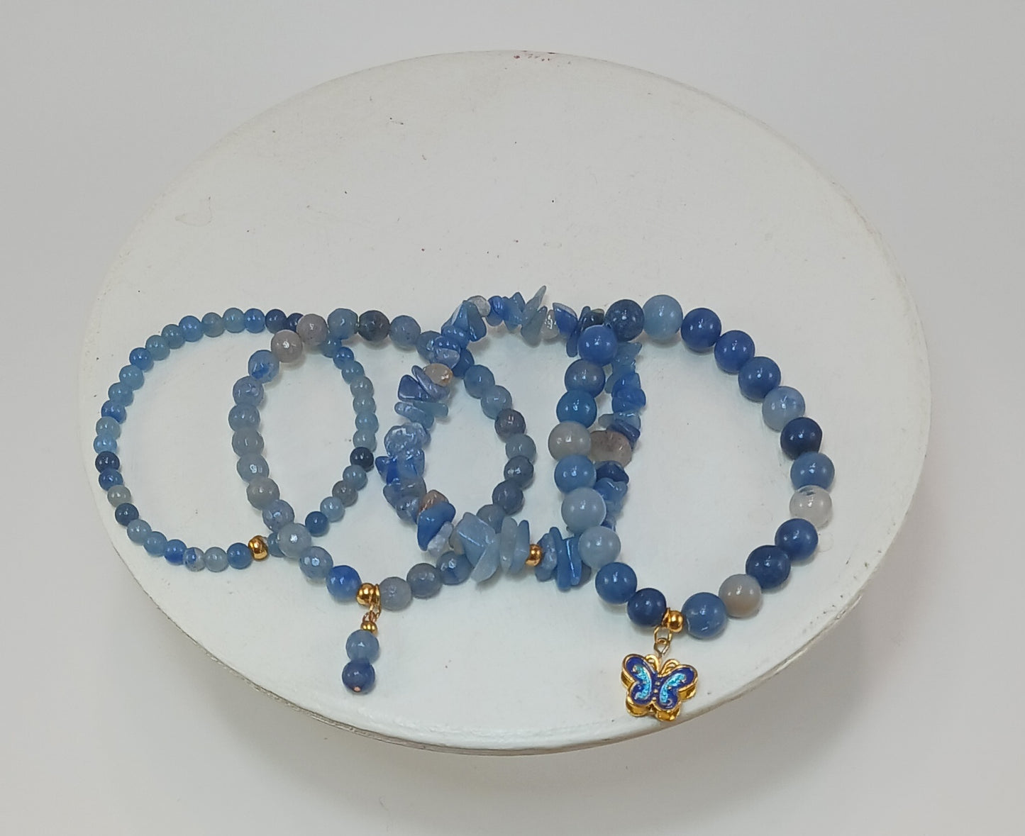4 Strand Aventurine Stretch Bracelet